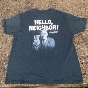 Hello, Neighbor! Graphic Short Sleeve Tee - Blue